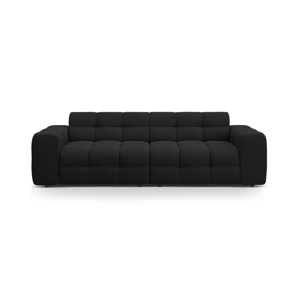 Divano nero 255 cm Kendal – Micadoni 