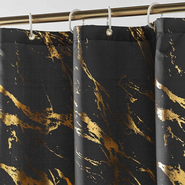 Tenda per doccia 180x200 cm Aquamarbre – douceur d'intérieur-image-2