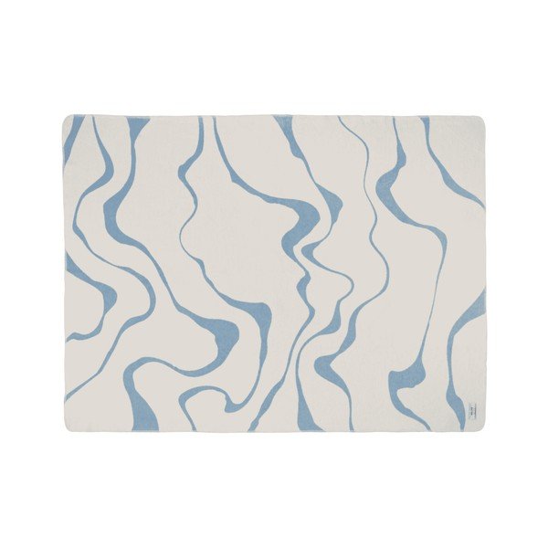 Coperta blu/color crema 150x200 cm Felu – noo.ma-image-3