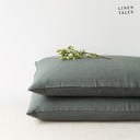 federa 50x70 cm Forest Green - Linen Tales