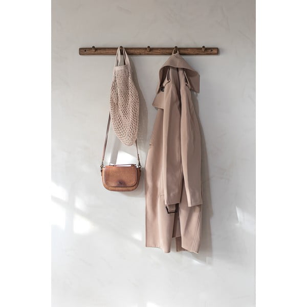 Attaccapanni da parete in rovere marrone 72 cm Roots - Mette Ditmer Denmark-image-1