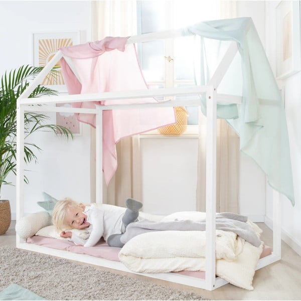 Box letto bianco 70x140 cm Montessori - Roba-image-4