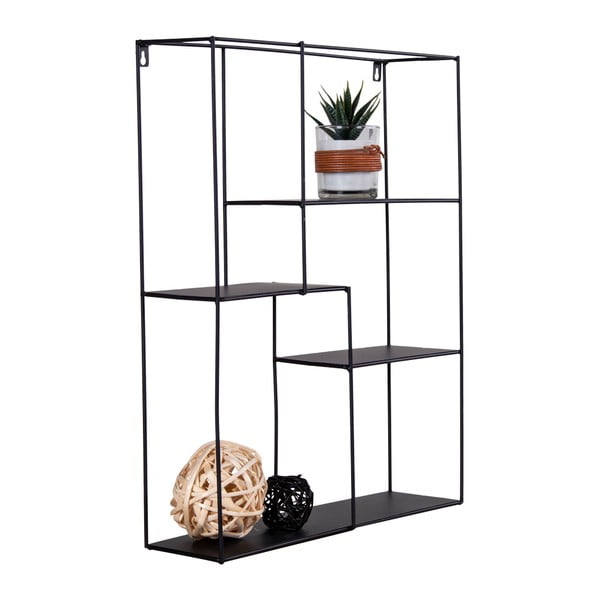 Scaffale metallico a castello nero Mons - House Nordic-image-3