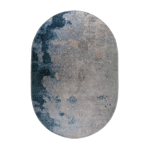 Tappeto lavabile blu-grigio 80x120 cm - Vitaus