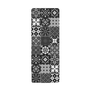Passatoia nera in PVC 45x120 cm Salou – douceur d'intérieur