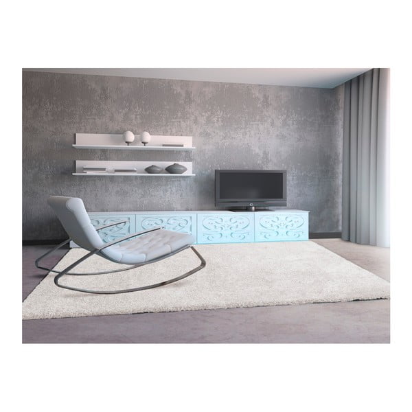 Tappeto beige chiaro , 67 x 125 cm Aqua Liso - Universal-image-1