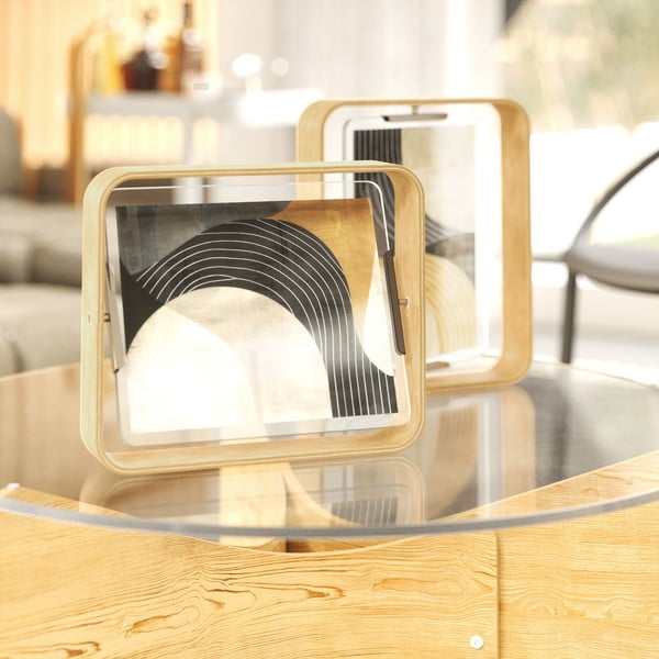 Cornice in legno di colore naturale 26x31,5 cm Bellwood - Umbra-image-4