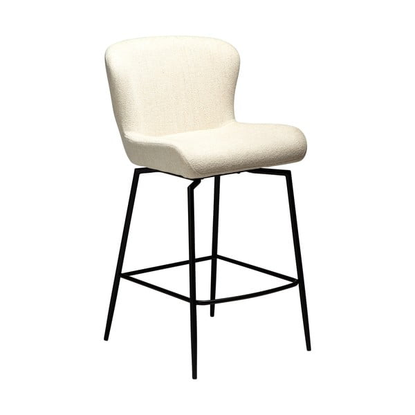 Sgabello da bar color crema imbottito (altezza della seduta 67,5 cm) Glam – DAN-FORM Denmark