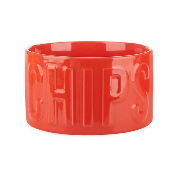 Ciotolina da portata rossa in ceramica 1 l Chips – Balvi