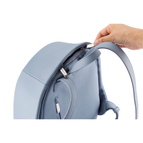 Světle modrý bezpečnostní dámský batoh XD Design Elle Fashion, 6,5 l-image-4