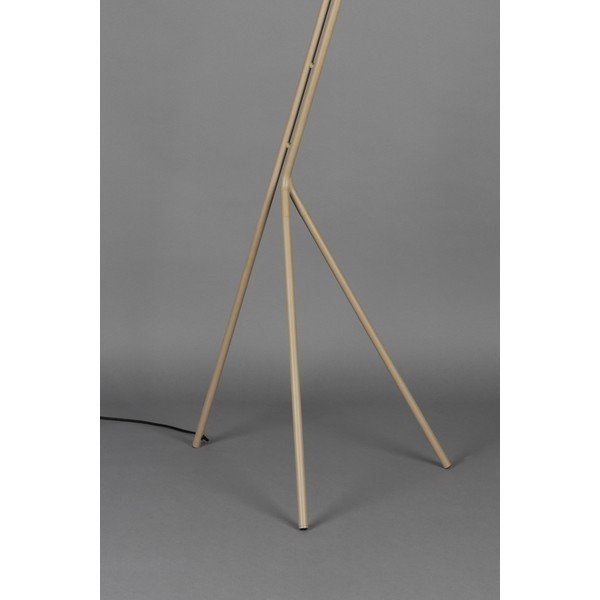 Lampada da terra marrone chiaro con paralume in tessuto (altezza totale 150 cm) Murphy – Dutchbone-image-4