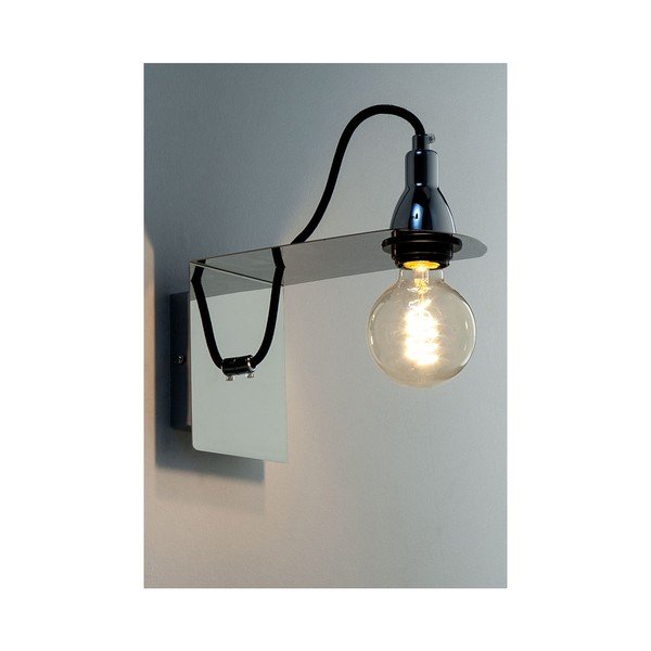 Lampada da parete cromata Genius - Tomasucci-image-2