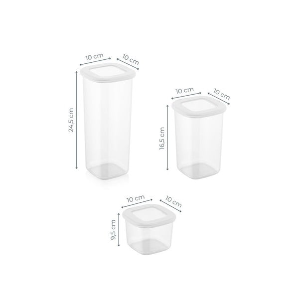 Dózy na potraviny 3 ks Fresco – Hermia-image-2