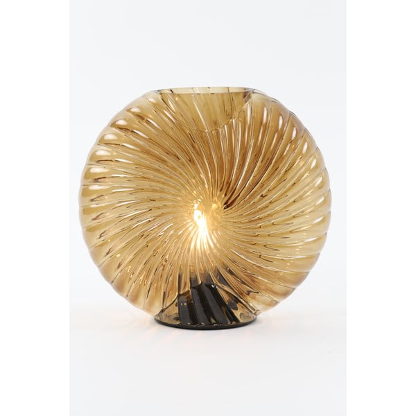 Lampada da tavolo giallo ocra (altezza 20 cm) Milado - Light & Living-image-1