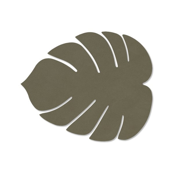 Tovaglietta in eco pelle 22x26 cm Monstera Leaf Nupo – LIND DNA