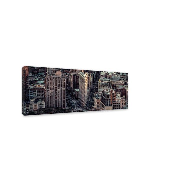 Quadro su tela Silver City, 60 x 150 cm - Styler-image-2