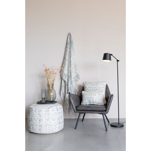 Cuscino colore Blu, 30 x 50 cm Liv - White Label-image-3