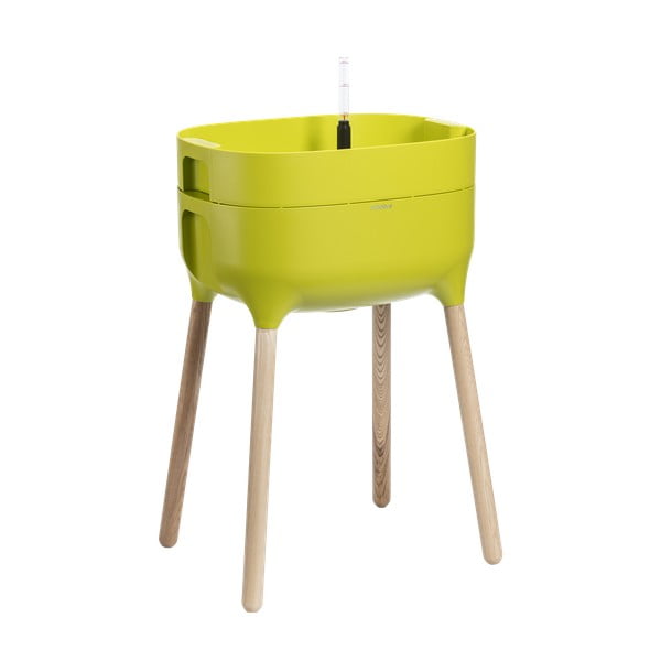 Vaso per coltivazione in plastica con sistema di auto-irrigazione Urbalive – Plastia-image-2