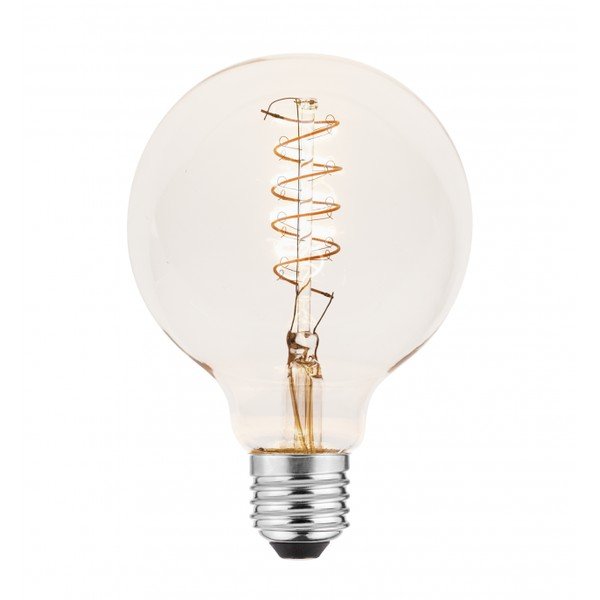 Lampadina con filamenti con intensità regolabile con luce bianca calda e presa E27, 4 W – GTV-image-1