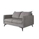 Divano grigio 138 cm Juli Bis - Ropez