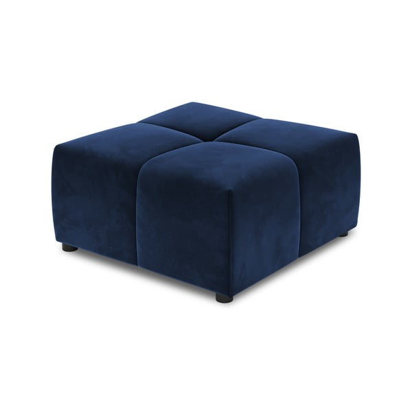 Modulo divano in velluto blu Rome Velvet - Cosmopolitan Design