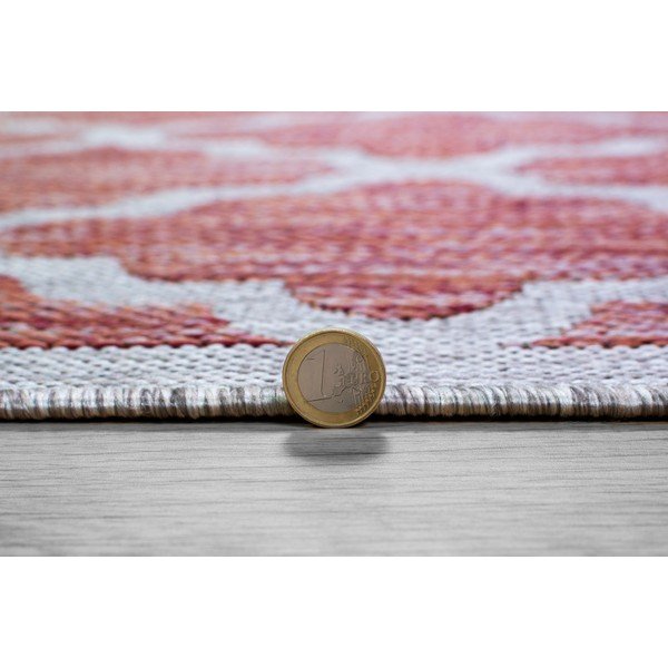 Tappeto rosso e beige Padova, 120 x 170 cm - Flair Rugs-image-3