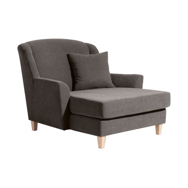 Poltrona beige e grigia Judith Velor - Max Winzer