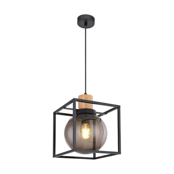 Lampada a sospensione nera 19x19 cm Retro 2 - Candellux Lighting-image-2