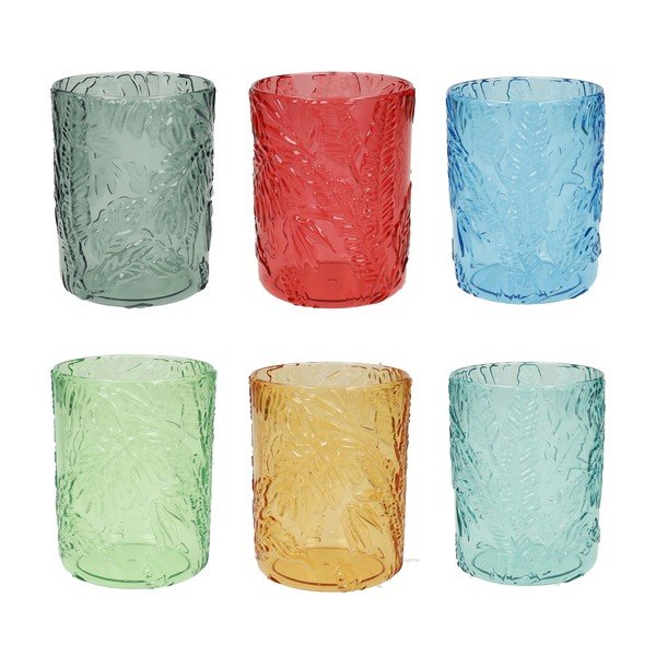 Set di bicchieri in acrilico 6 pz 400 ml Tropical – Brandani