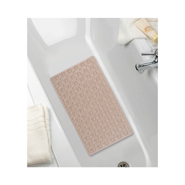Tappeto da bagno antiscivolo grigio e beige , 70 x 40 cm Rocha - Wenko-image-2
