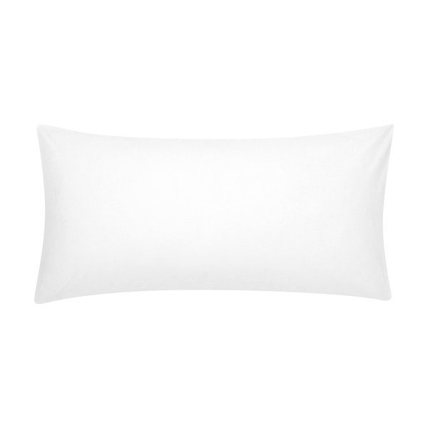 Set di 2 federe decorative bianche in percalle di cotone , 40 x 80 cm Fia - Westwing Collection-image-2