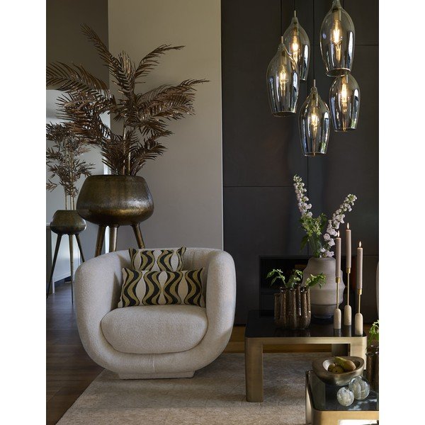 Poltrona color crema Kialy - Light & Living-image-1