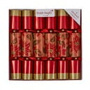 Set di cracker natalizi 6 pz Glittery Poinsettia – Robin Reed