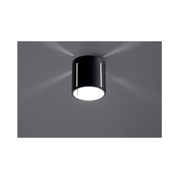 Apparecchio da soffitto nero Vulco - Sollux-image-2