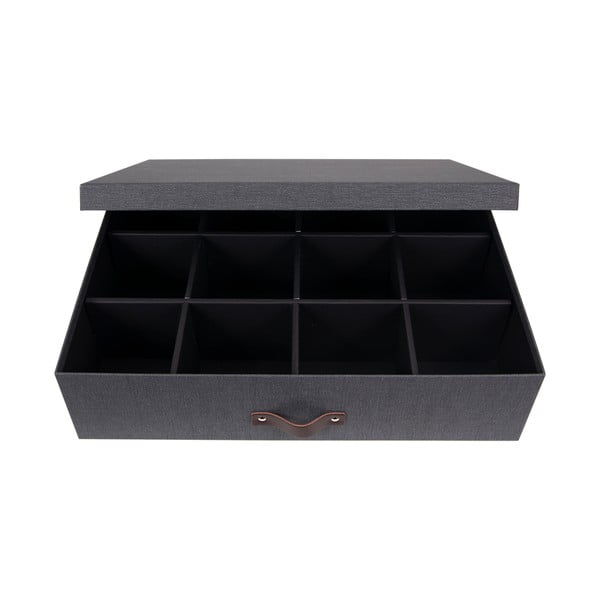 Scatola nera con scomparti Jakob - Bigso Box of Sweden