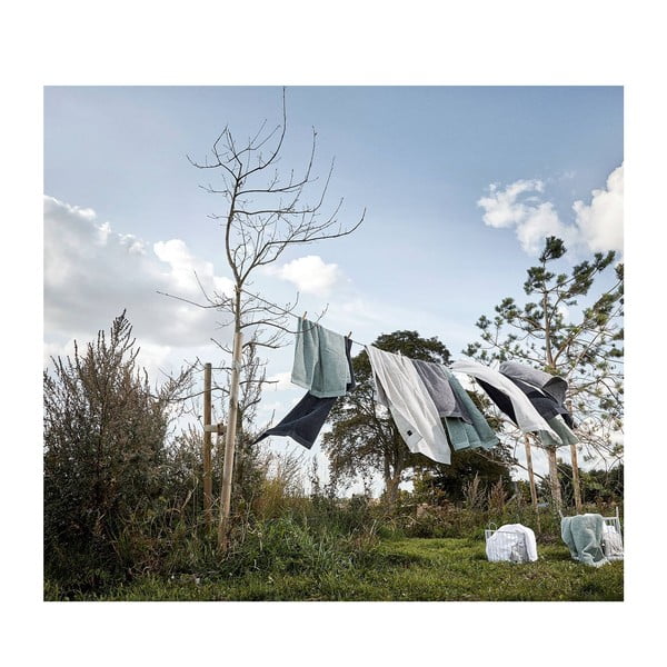 Asciugamano in cotone grigio-marrone 100x50 cm Classic - Zone-image-2