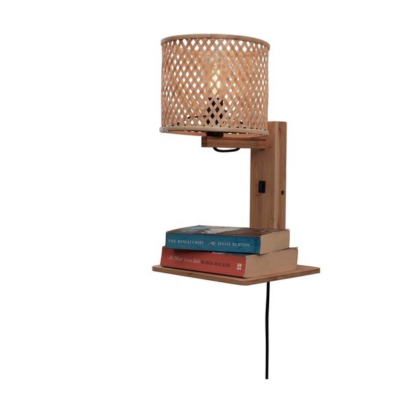Lampada da parete in colore naturale ø 18 cm Java - Good&Mojo