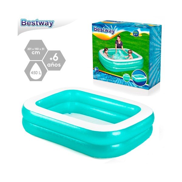 Piscina per bambini 201x150x51 cm - Bestway-image-2