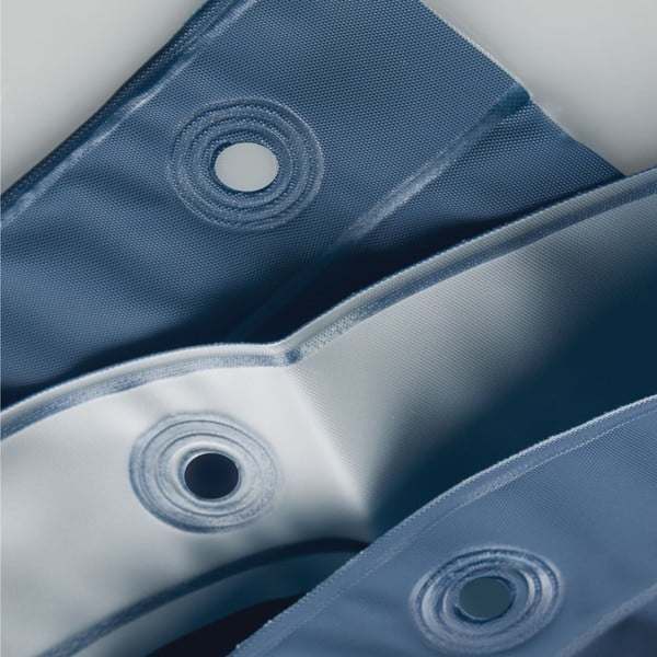 Tenda da doccia blu in PEVA, 183 x 183 cm Peva - iDesign-image-3