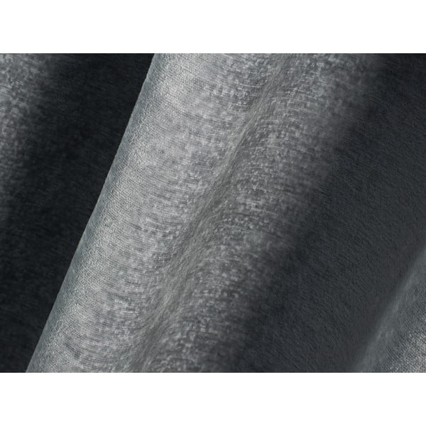 Letto matrimoniale imbottito grigio con spazio contenitivo e rete 160x200 cm Lupine - Micadoni Home-image-4