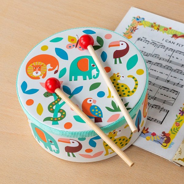 Giocattolo musicale Drum Wild Wonders - Rex London-image-1