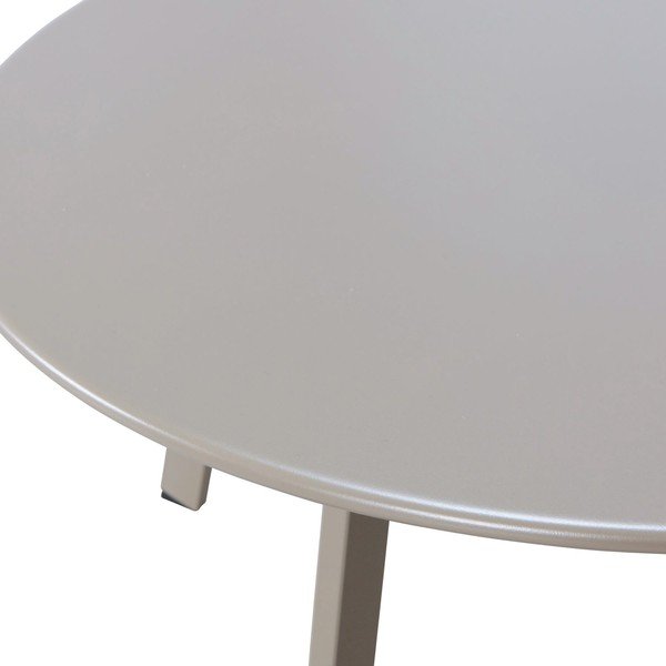 Tavolino da giardino rotondo in metallo ø 70 cm Fer – WOOOD-image-3