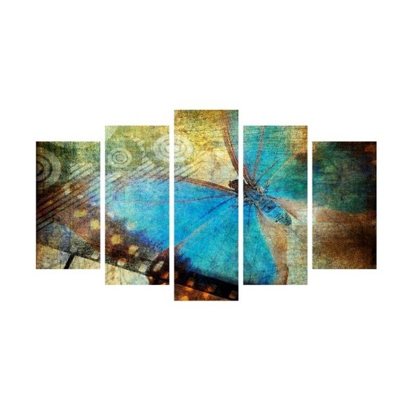 Pittura in più parti Funge, 102 x 60 cm - Insigne