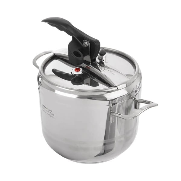 Pentola a pressione in acciaio inox con coperchio , 5 l Profi - Orion