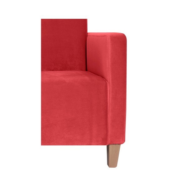 Poltrona rossa Milla Velvet - Max Winzer-image-4