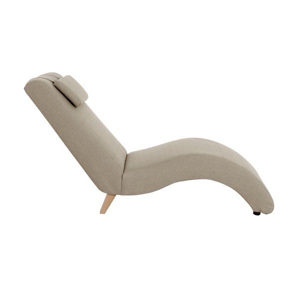 Sedia lounge Maxi Winzer Norris beige e marrone - Max Winzer-image-1