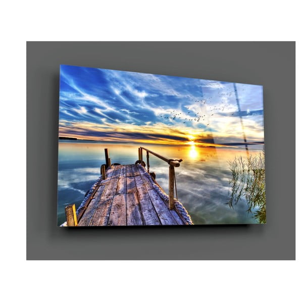 Pittura su vetro Sunset - Insigne-image-3