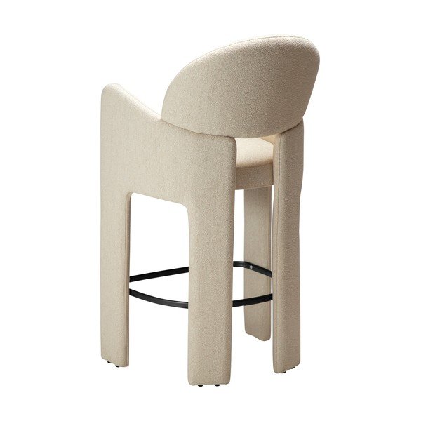 Sgabello da bar beige (altezza della seduta 68,5 cm) Aole – DAN-FORM Denmark-image-4