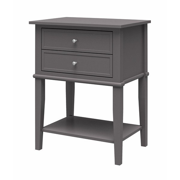 Comodino grigio Franklin - Støraa-image-3