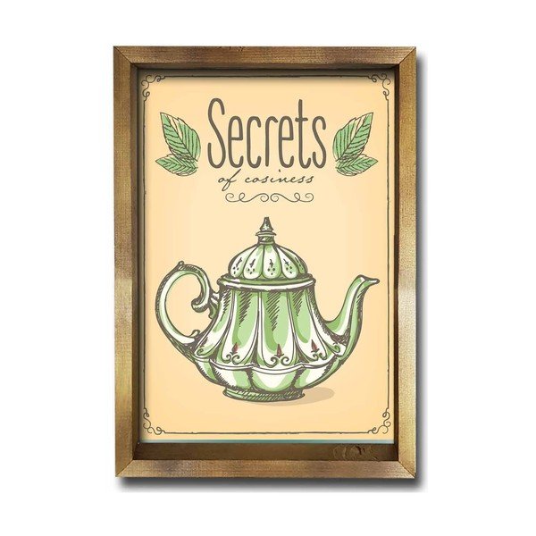 Dipinto 35x50 cm Secrets of Cosiness - Wallity